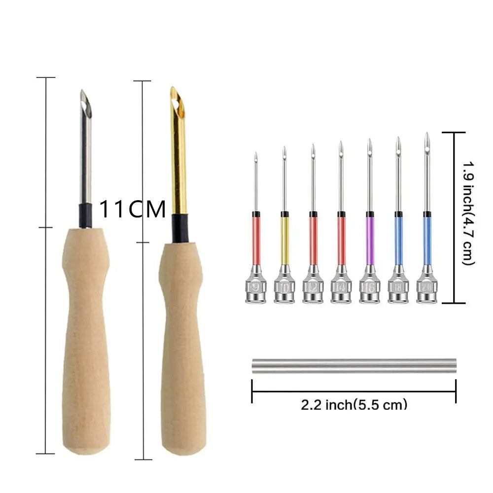 Stick-Punch Nadel Set – Komplettset für kreative Stickprojekte Mivoza Deutschland