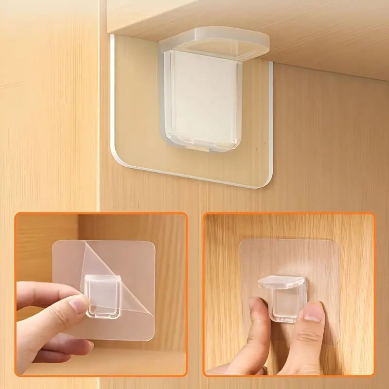 StickShelf™ Selbstklebende Regalstützenhalterung (10er Satz) Mivoza Deutschland