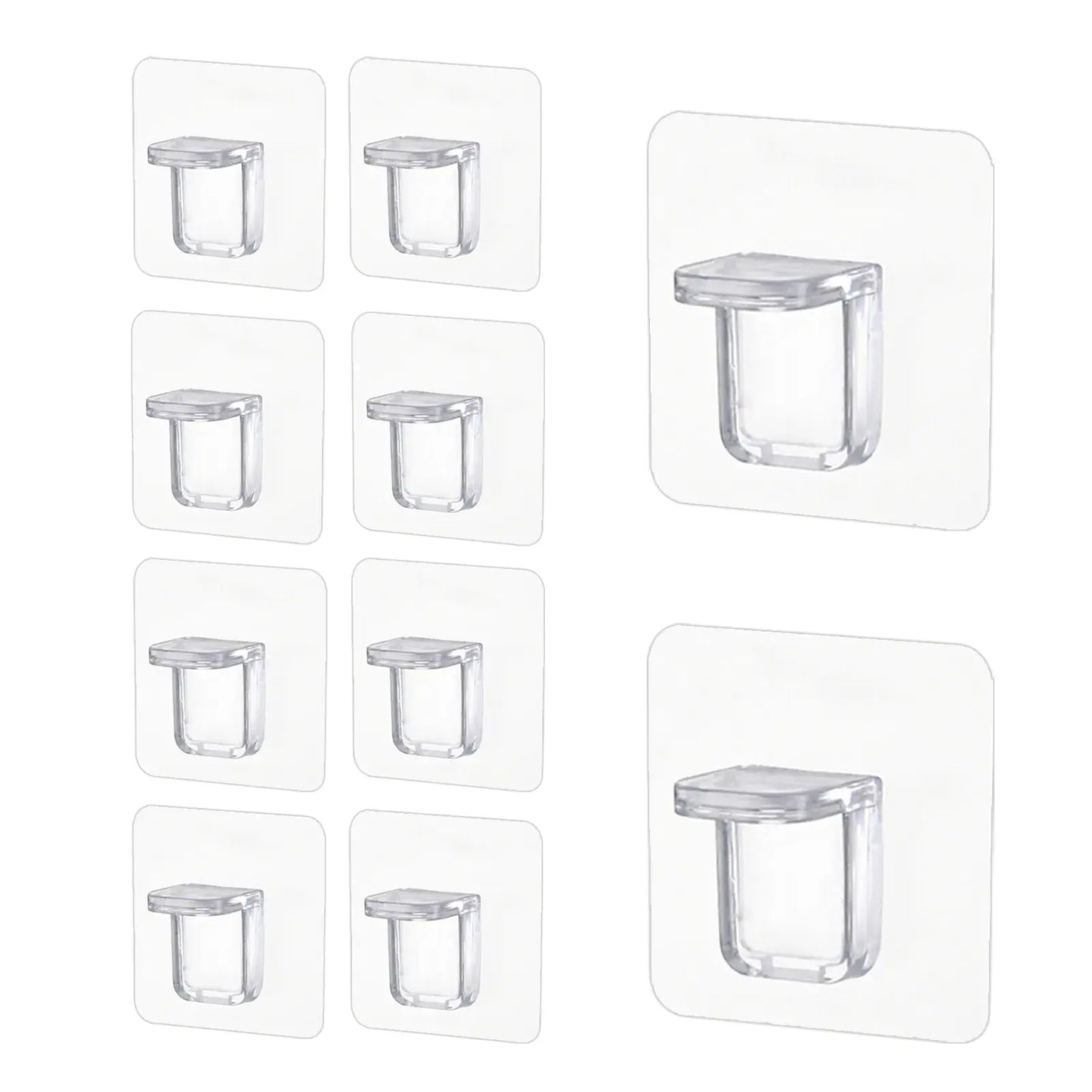 StickShelf™ Selbstklebende Regalstützenhalterung (10er Satz) Mivoza Deutschland