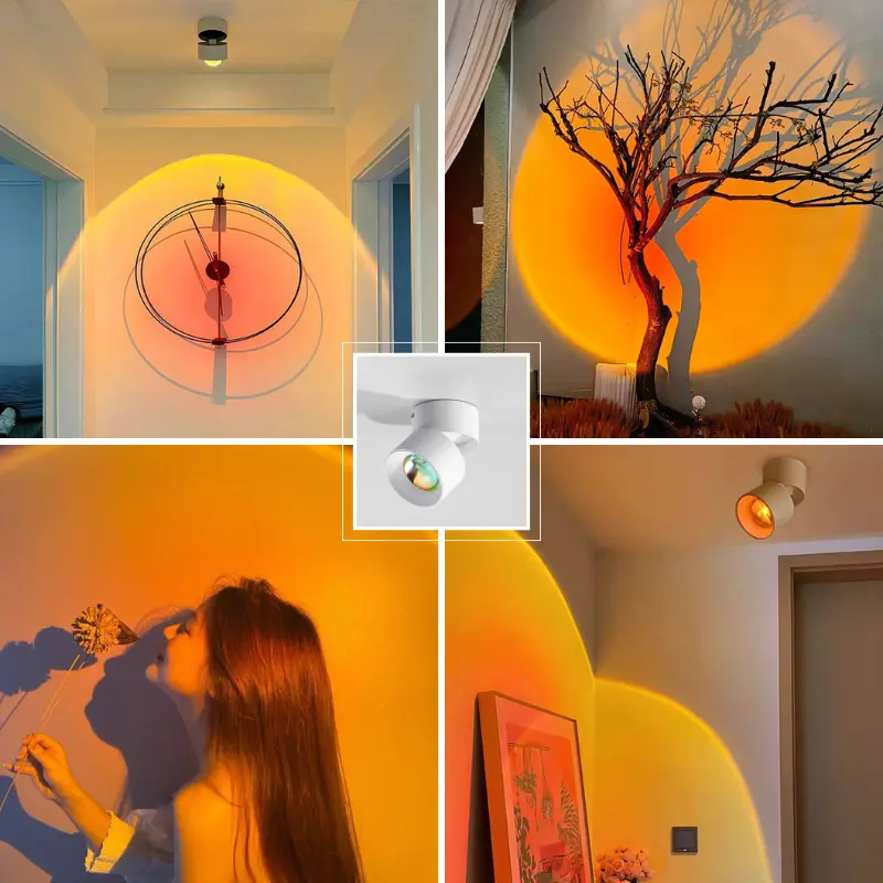 Sunset Spotlight – Dimmbare LED-Stimmungslampe für gemütliche Abende Mivoza Deutschland