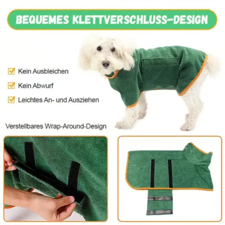Super Saugfähiger Haustier-Bademantel Mivoza Deutschland