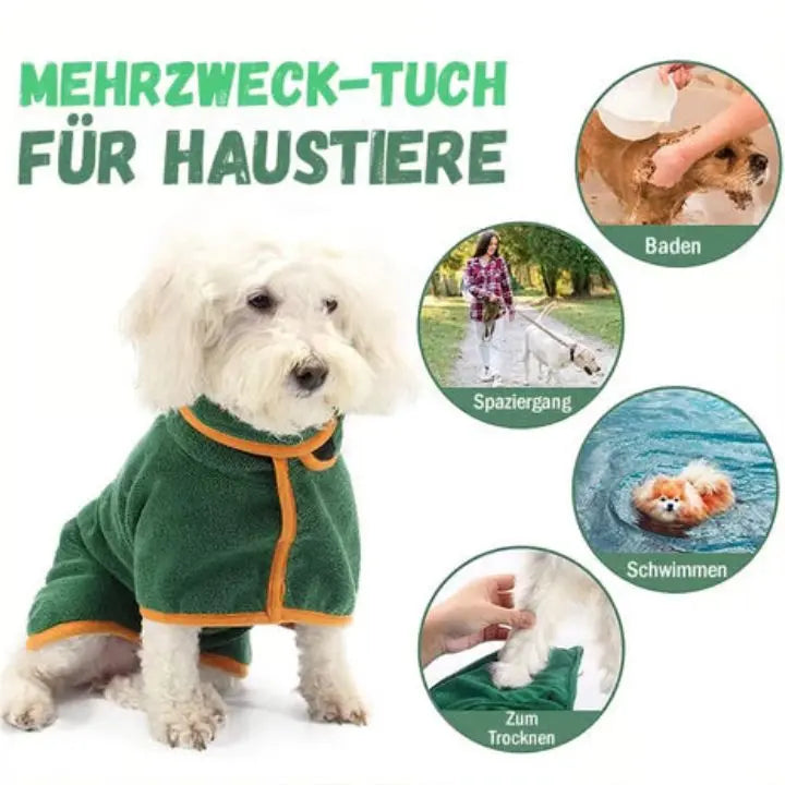 Super Saugfähiger Haustier-Bademantel Mivoza Deutschland
