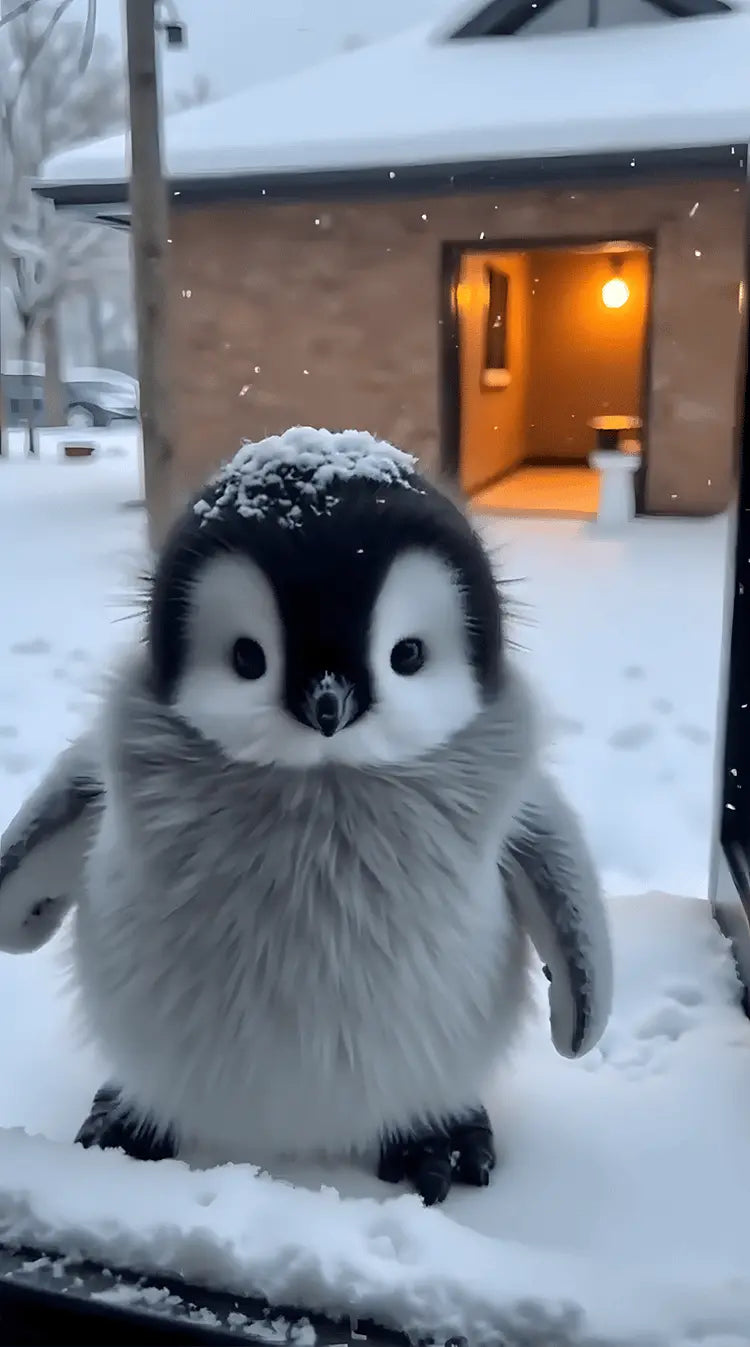 Superrealistischer Plüsch-AI-Pinguin — So süß wie ein echter Pinguin Mivoza Deutschland