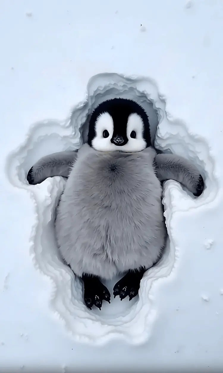 Superrealistischer Plüsch-AI-Pinguin — So süß wie ein echter Pinguin Mivoza Deutschland