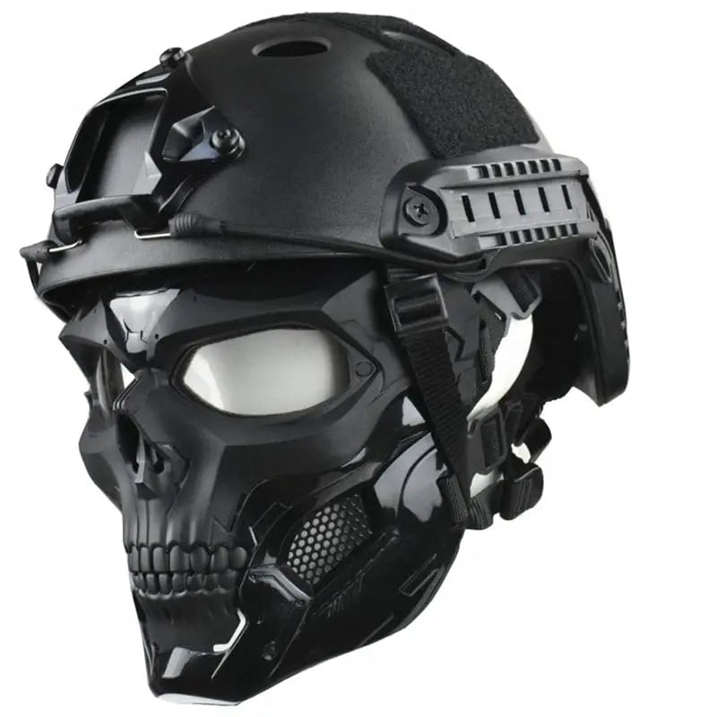 Totenkopf-Gesichtsmaske – Atmungsaktive Schutzausrüstung für Airsoft und Paintball Mivoza Deutschland