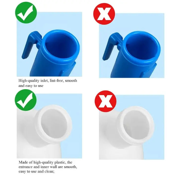 Tragbare Urinal für Männer – 2000ml, auslaufsicher & wiederverwendbar Mivoza Deutschland