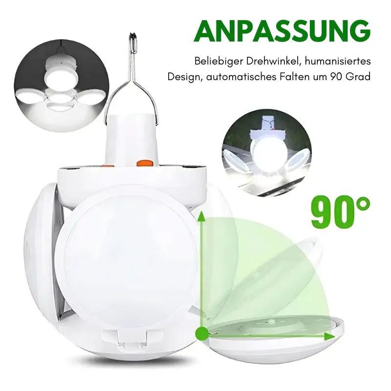 Tragbare, wiederaufladbare USB-LED-Lampe Mivoza Deutschland