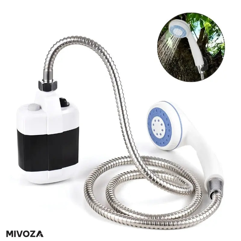 Tragbares Camping-Duschset mit USB-Ladestation Mivoza Deutschland