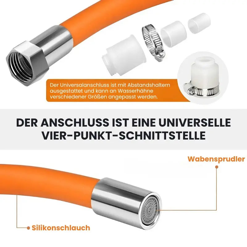Universelle 360° drehbare Wasserhahnverlängerung Mivoza Deutschland