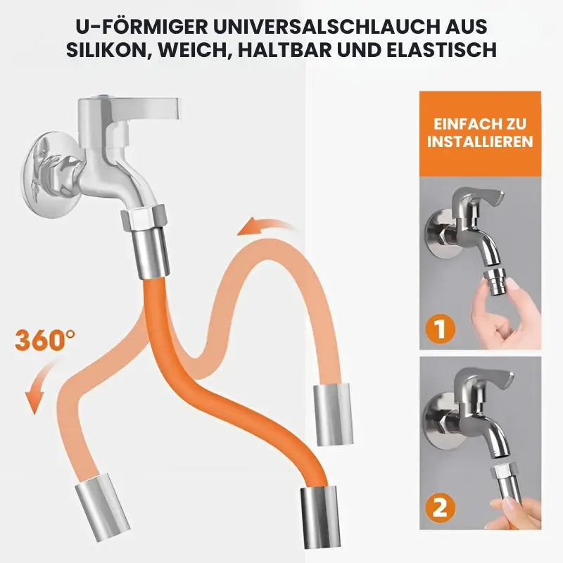 Universelle 360° drehbare Wasserhahnverlängerung Mivoza Deutschland