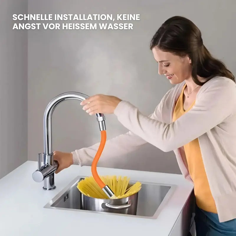 Universelle 360° drehbare Wasserhahnverlängerung Mivoza Deutschland