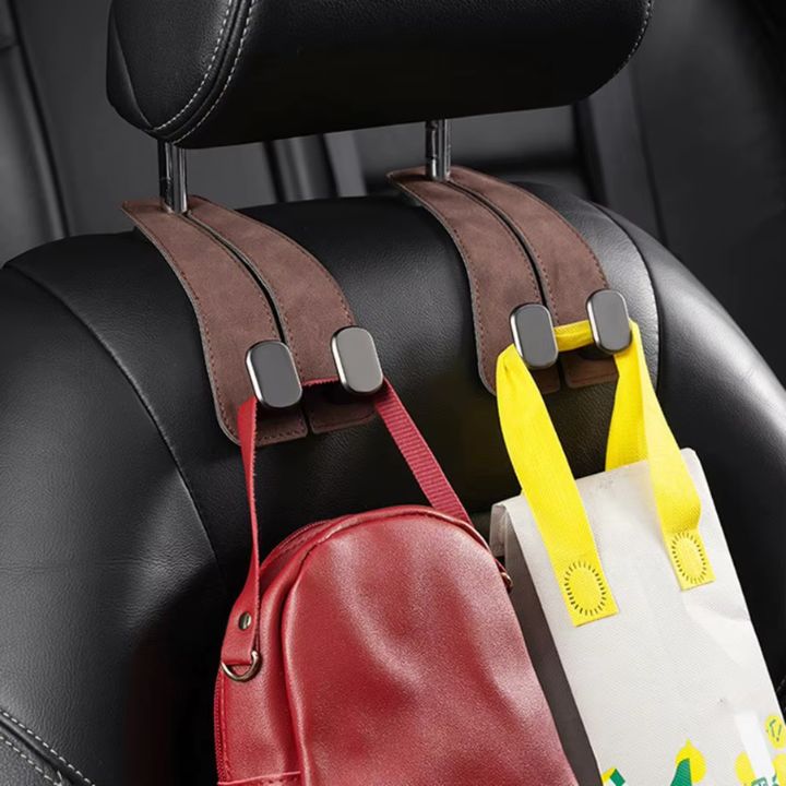1+1 Gratis | Auto-Kopfstützenhaken – Doppelhaken für Taschen und Zubehör Mivoza Deutschland