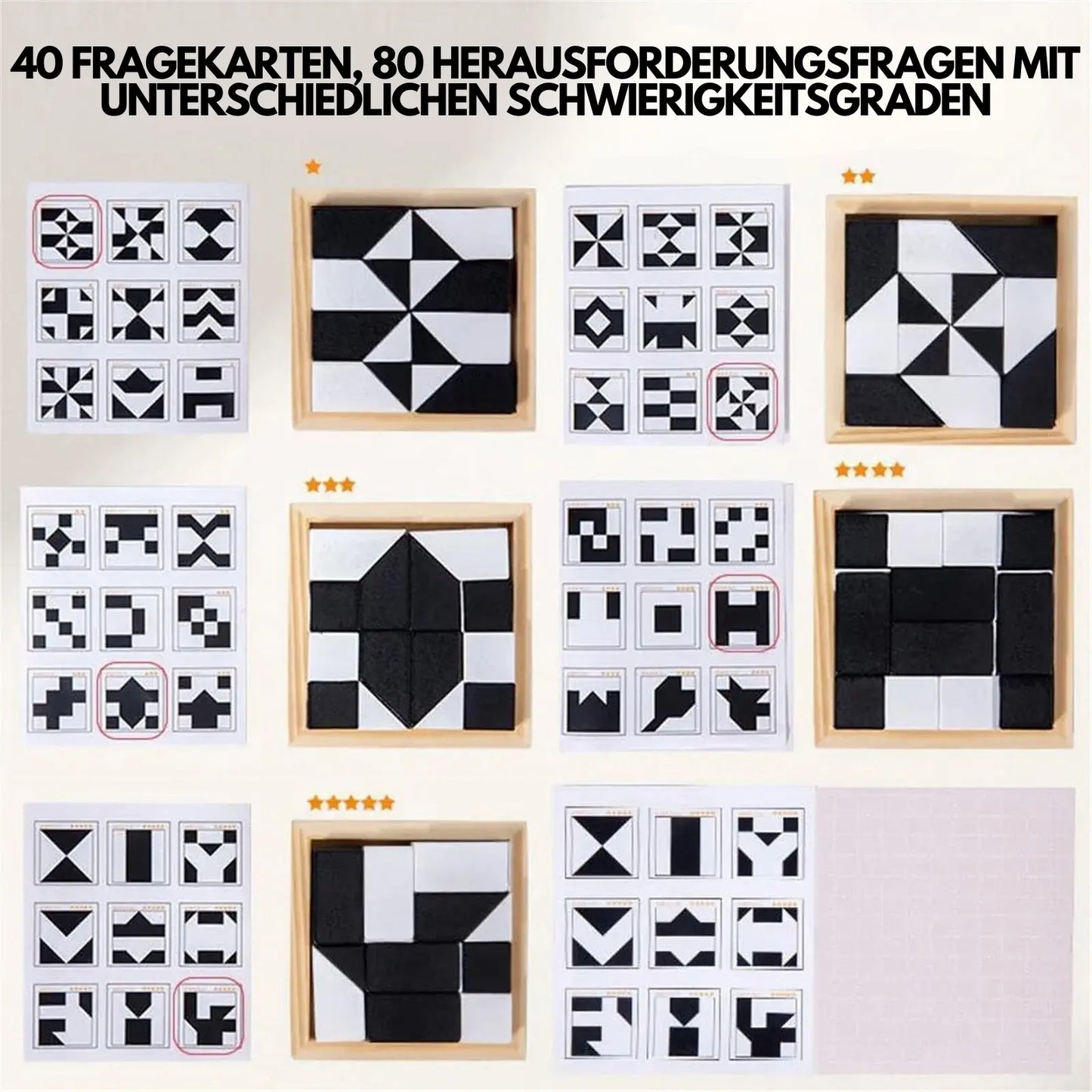 Versteckte Bauklötze Puzzle Mivoza Deutschland