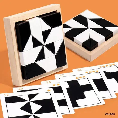 Versteckte Bauklötze Puzzle Mivoza Deutschland