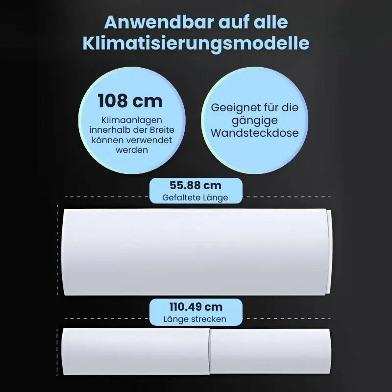 Verstellbarer Windabweiser für die Klimaanlage Mivoza Deutschland