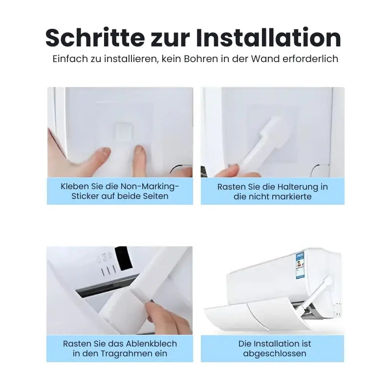 Verstellbarer Windabweiser für die Klimaanlage Mivoza Deutschland