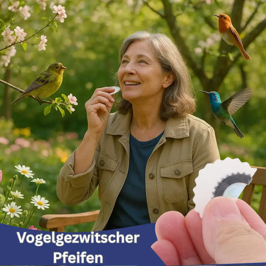 Vogelruf-Mundstück – Lockt echte Singvögel an Mivoza Deutschland