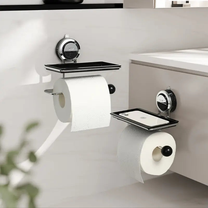 Wand-Toilettenpapierhalter – Montage ohne Bohren Mivoza Deutschland
