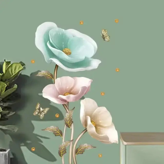 Wanddeko mit Blumenmotiv – Für frische & stilvolle Raumgestaltung Mivoza Deutschland