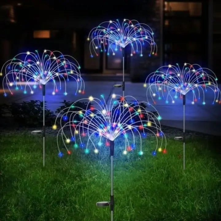 Wasserdichte Solar-Garten-Feuerwerkslampe - 90 LEDs Mivoza Deutschland
