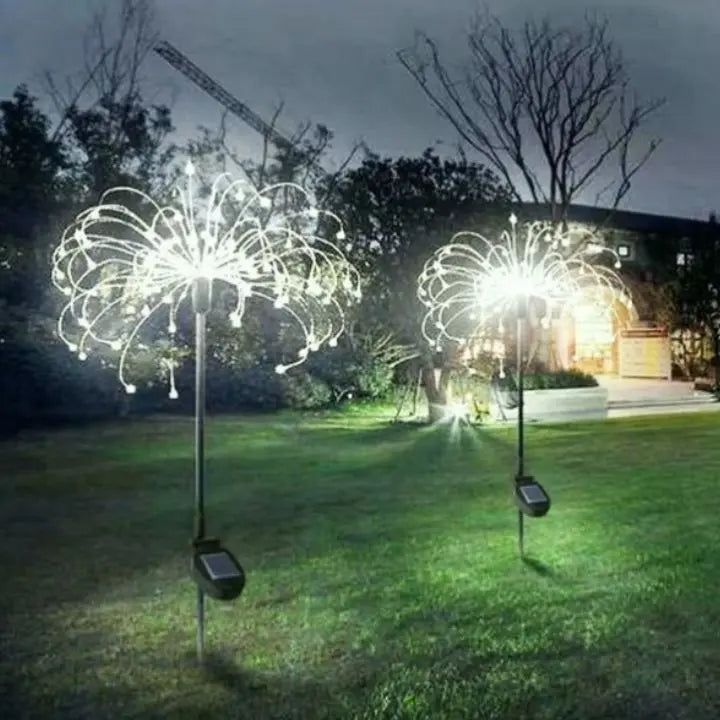 Wasserdichte Solar-Garten-Feuerwerkslampe - 90 LEDs Mivoza Deutschland