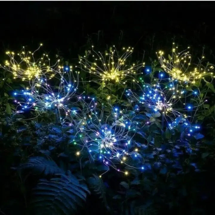 Wasserdichte Solar-Garten-Feuerwerkslampe - 90 LEDs Mivoza Deutschland