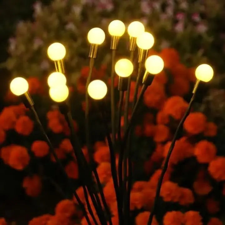 Wasserdichte Solar-Glühwürmchen-Lichter ( 6 LEDS ) Mivoza Deutschland