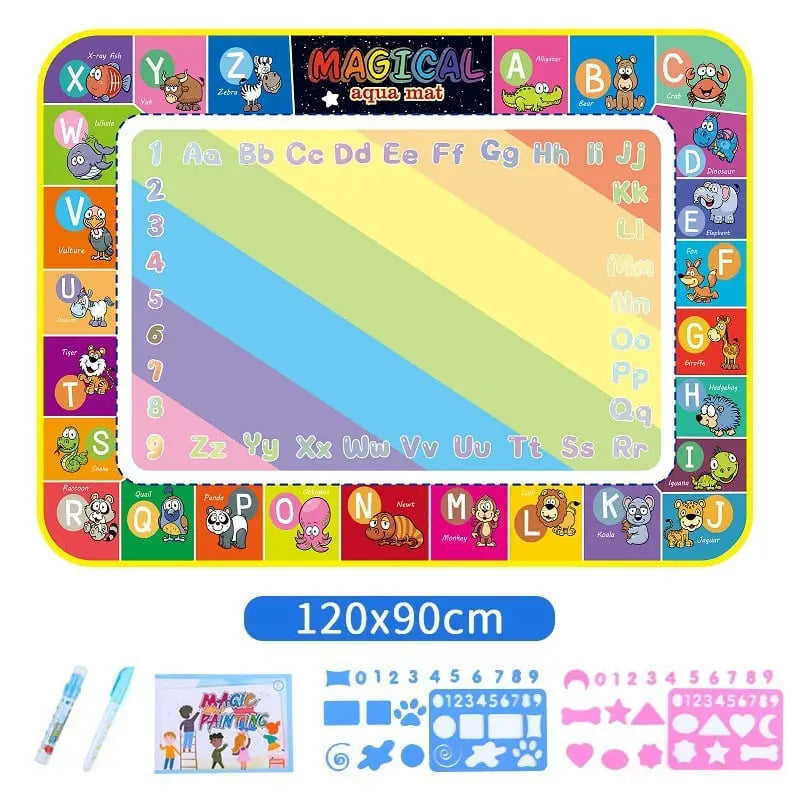Water Doodle Matte – Kleckserfreie wiederverwendbare Wasser-Zeichenmatte Mivoza Deutschland