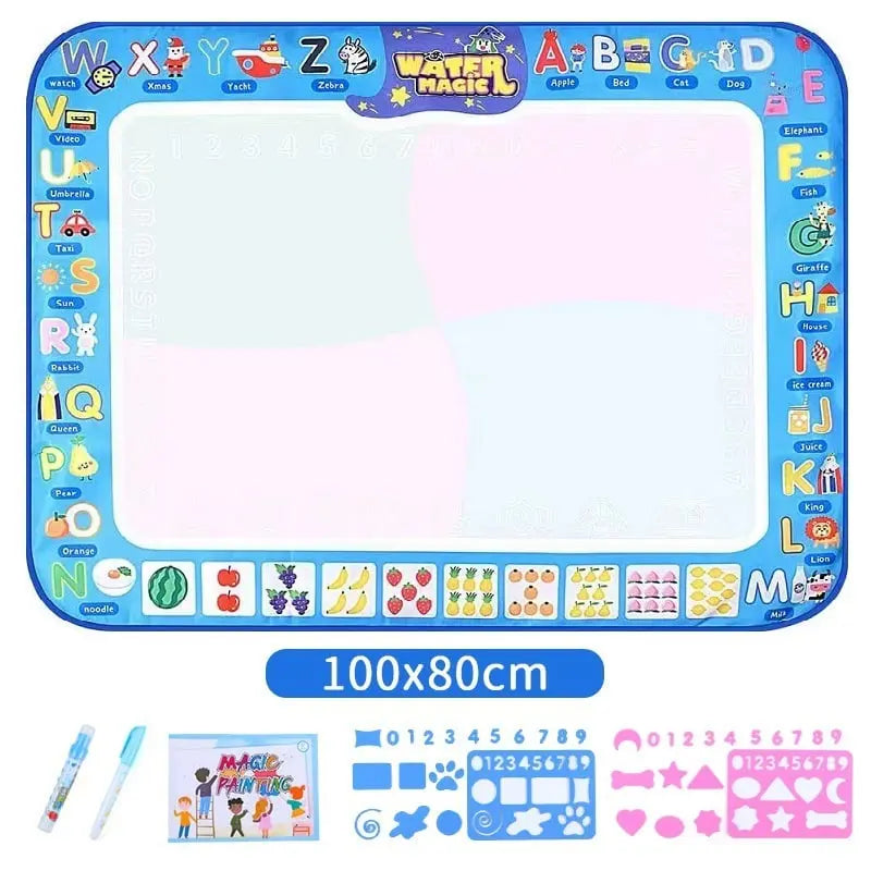 Water Doodle Matte – Kleckserfreie wiederverwendbare Wasser-Zeichenmatte Mivoza Deutschland