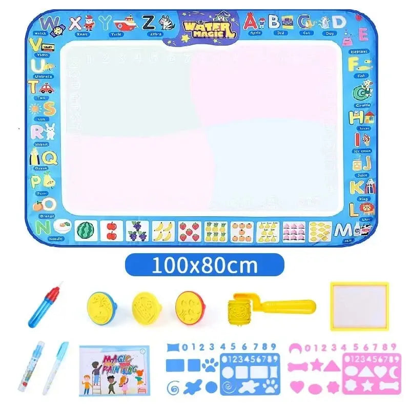 Water Doodle Matte – Kleckserfreie wiederverwendbare Wasser-Zeichenmatte Mivoza Deutschland
