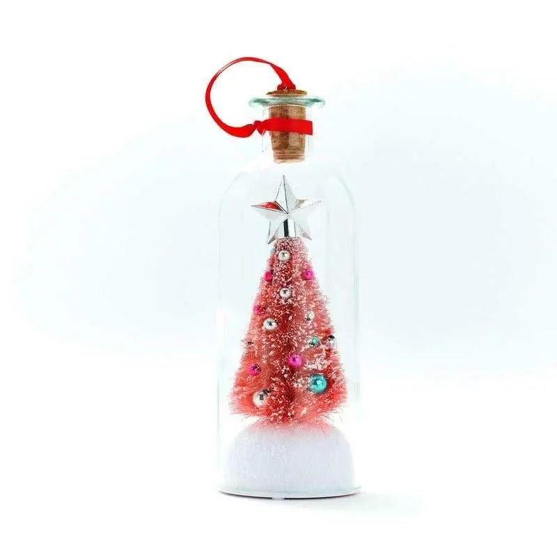 Weihnachtsbaum mit Flaschenpost — Persönliche Nachricht verschenken Mivoza Deutschland