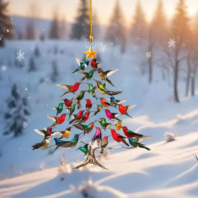 Weihnachtsornament Kolibri — Harmonie von Natur & Festlichkeit Mivoza Deutschland