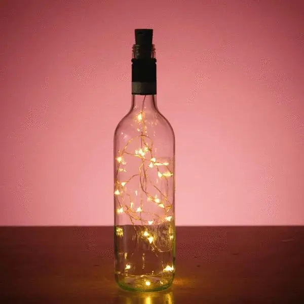 Weinflaschen Lichterkette Mivoza Deutschland