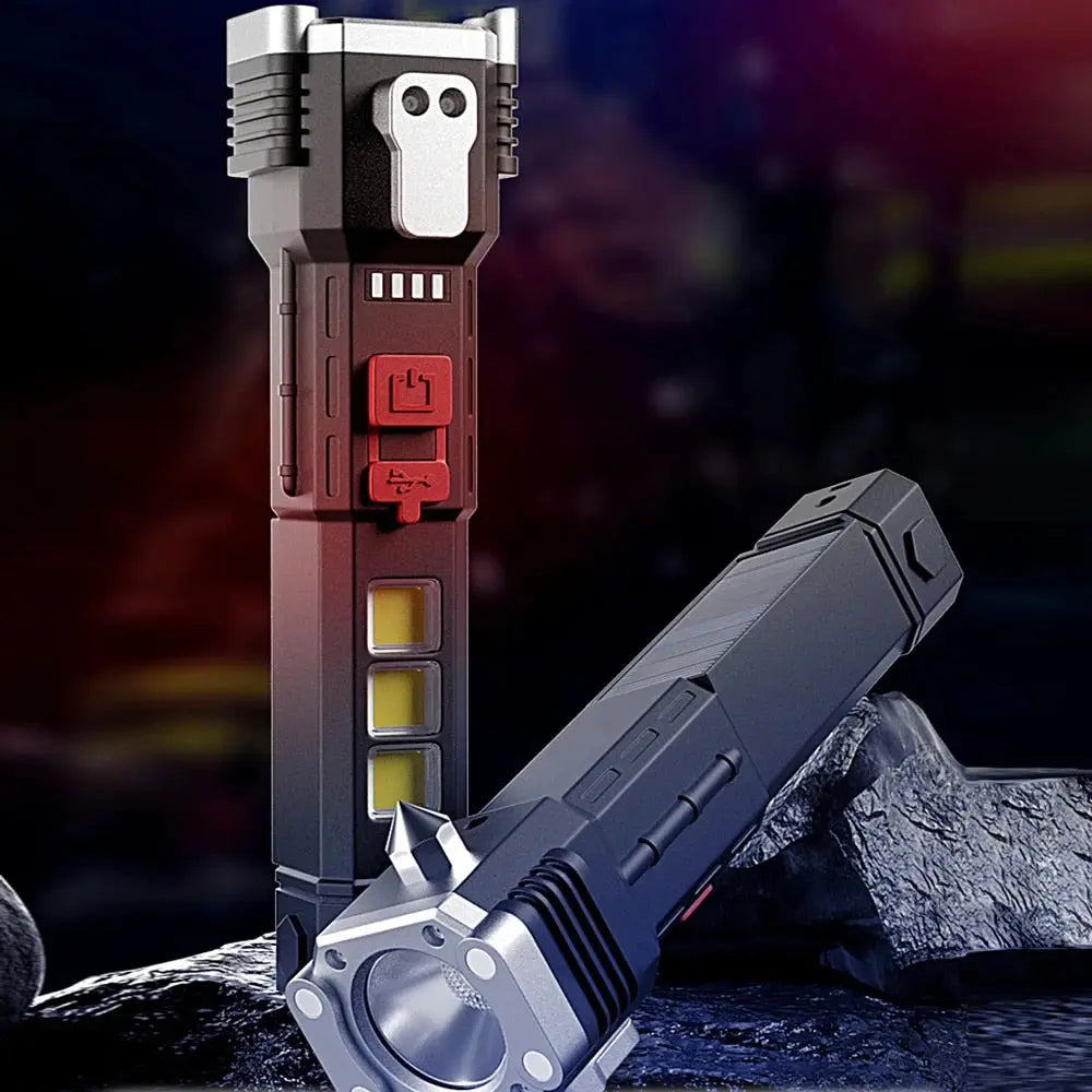 Wiederaufladbare LED-Taschenlampe – Hell, Langlebig und Tragbar Mivoza Deutschland