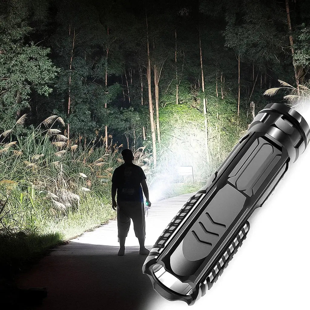 Wiederaufladbare LED-Taschenlampe mit hoher Leuchtkraft Mivoza Deutschland