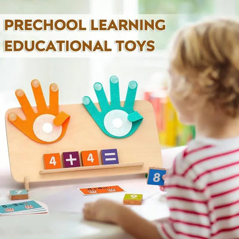 Zählblöcke mit Spielhänden — Montessori-Lernspaß fürs Zahlenlernen Mivoza Deutschland