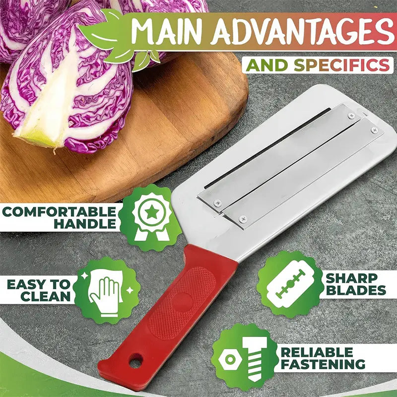Zerkleinerungsmesser aus Edelstahl – Ideal für Krautsalat & Gemüsevorbereitung Mivoza Deutschland