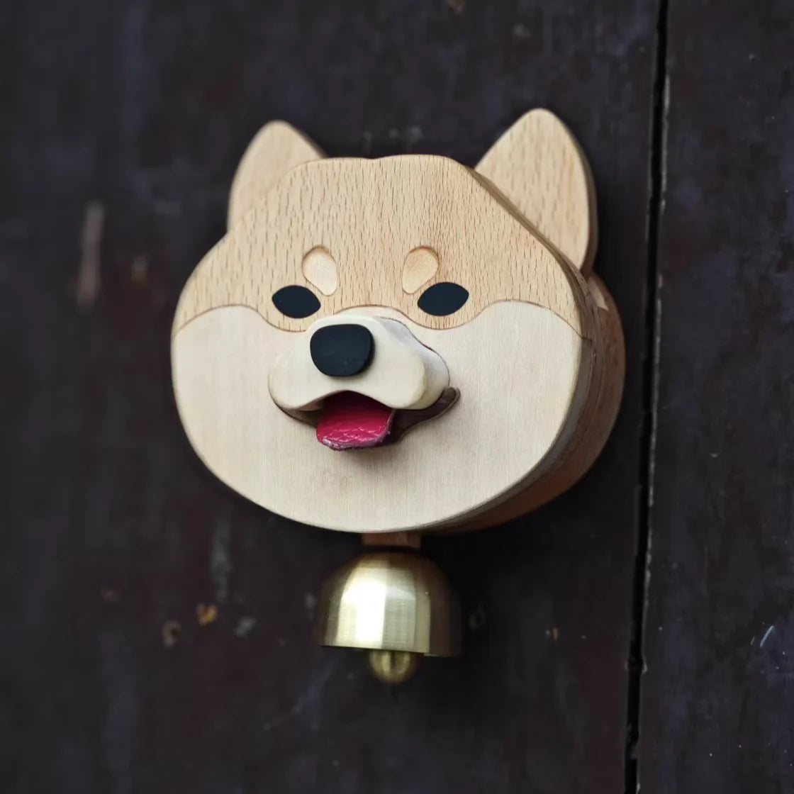 Holzglockenspiel Türglocke Shiba Inu – Niedlicher & Willkommener Charme Mivoza Deutschland