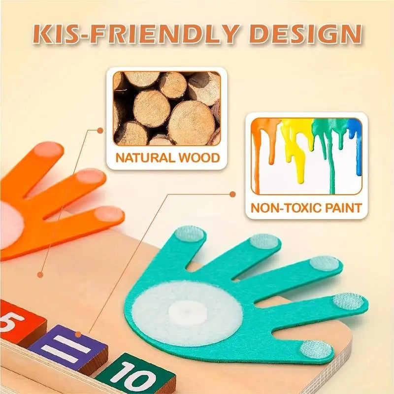 🔥Designed for Kids-Montessori Educational Toys - Wooden Arithmetic Learning Board for Ages 3+ Mivoza Deutschland