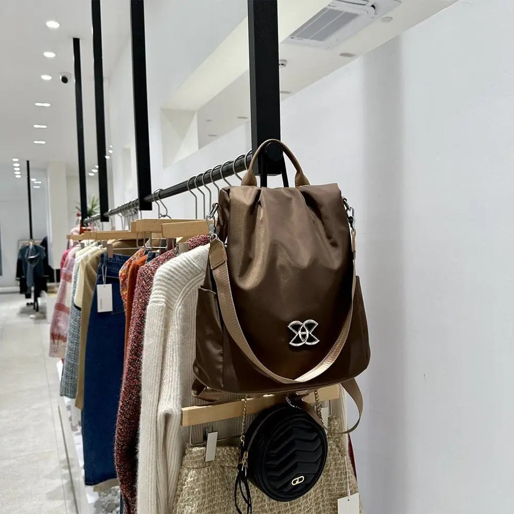 Großvolumiger Diebstahlsicherer Rucksack — Sicherer Reisrucksack mit Verstecktem Reißverschluss Mivoza Deutschland