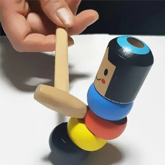 Magisches Holzspielzeug – Die Puppe, die immer wieder aufsteht! Mivoza Deutschland