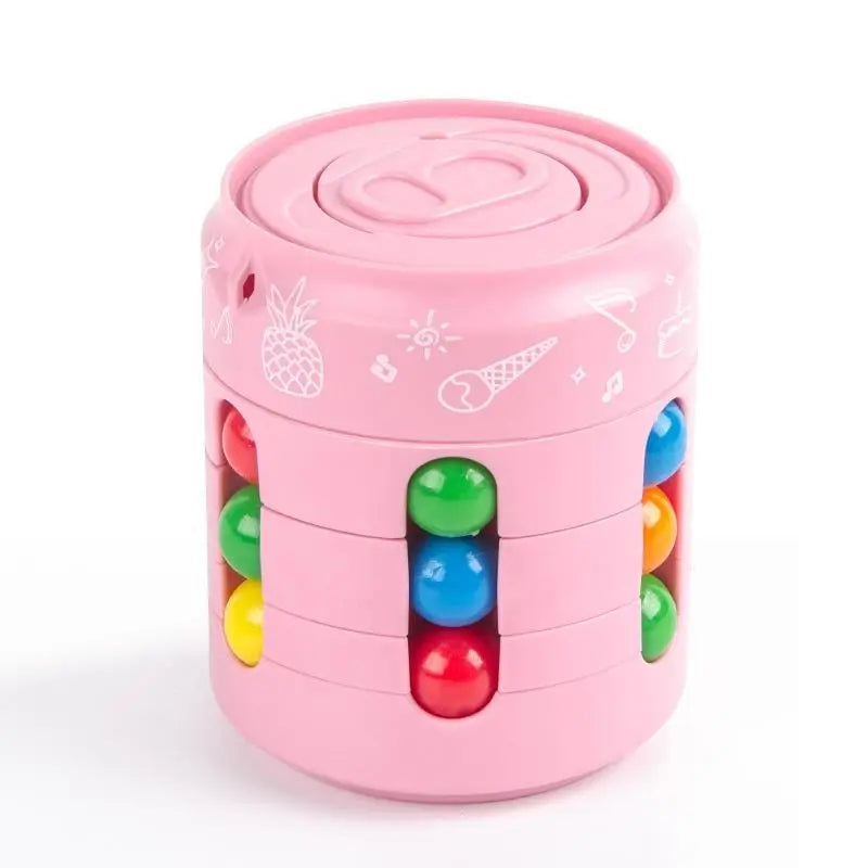 Mehrschichtiger Fidget-Würfel – Stressabbau-Spielzeug mit bunten Rollern Mivoza Deutschland