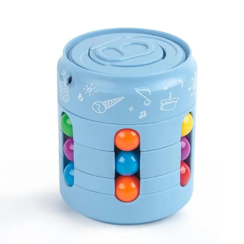 Mehrschichtiger Fidget-Würfel – Stressabbau-Spielzeug mit bunten Rollern Mivoza Deutschland