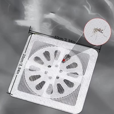30 Stück Abflussfilter-Patches – Hygienische Einweg-Haarfänger mit wasserdichtem Kleber Mivoza Deutschland