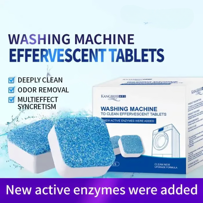 2er-Pack Tiefenreinigungs-Tabletten für Waschmaschinen (24 Stück) Mivoza Deutschland