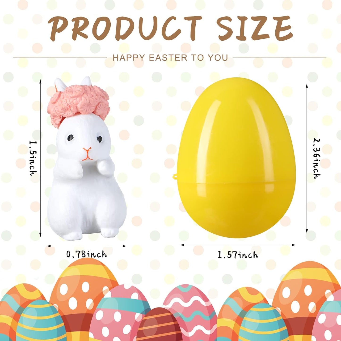 Osterhase Stressball – Spaßig, Sicher & Perfekt für die Ostereiersuche (12 Hasen in einem Ei) Mivoza Deutschland