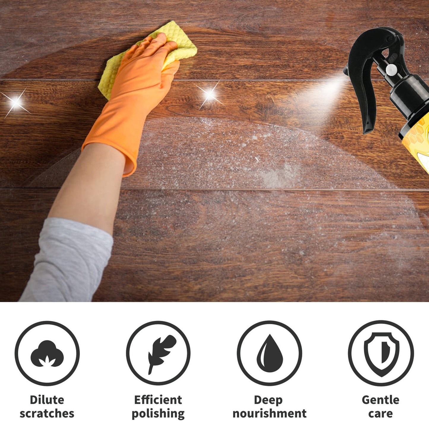 1+1 GRATIS | Möbelpflege-Spray für Holz – Sofortige Restaurierung & Schutz Mivoza Deutschland
