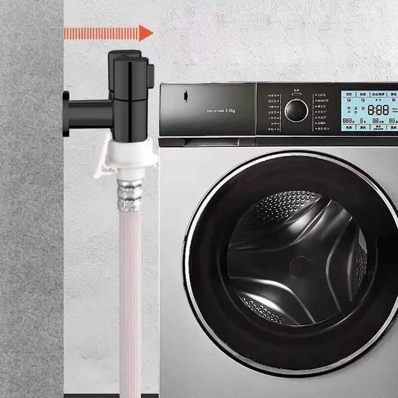 Doppelsteuerventil aus Messing – Wasserzufuhr mit mattschwarzem Finish Mivoza Deutschland