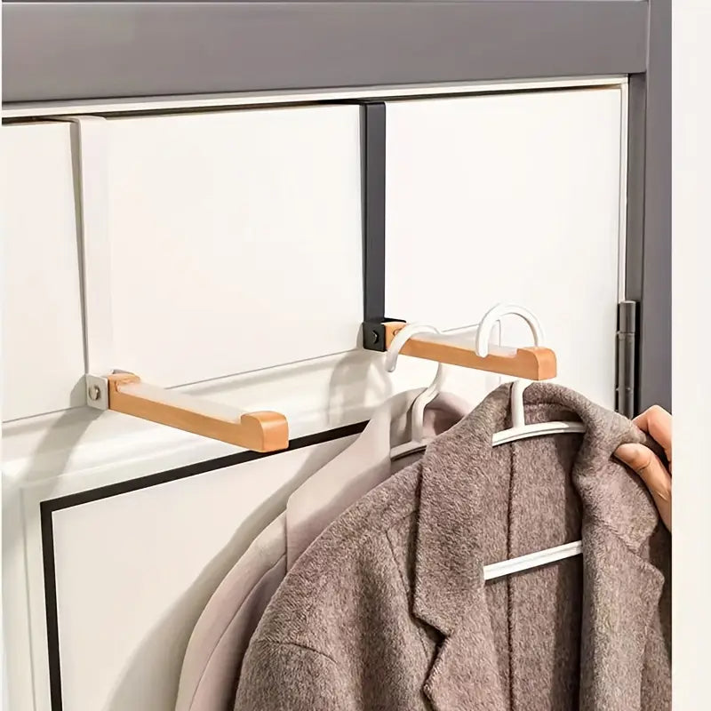 Set mit 2 faltbaren Hakenregalen – Mehr Ordnung ohne Bohren