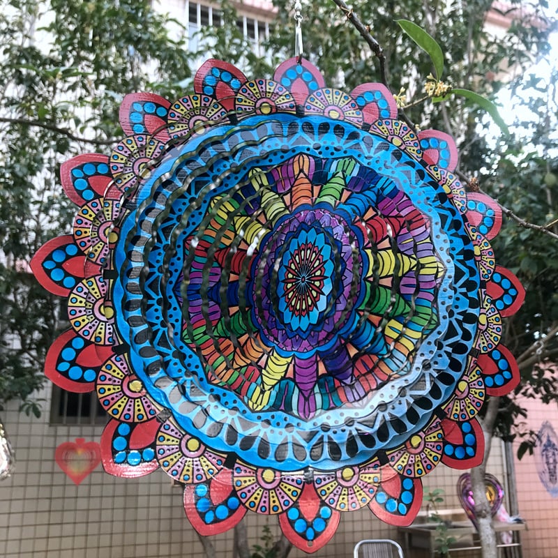 3D-Windspiel für den Garten – Magische Bewegung & elegante Gartendeko! Mivoza Deutschland